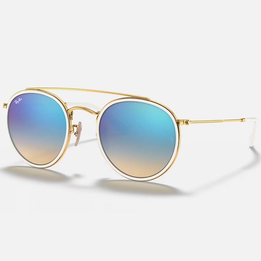 Ray-Ban Round Double Bridge Sunglasses